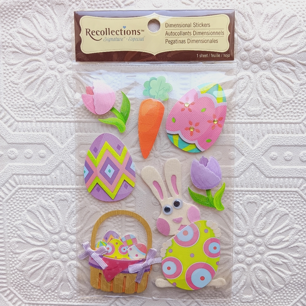 Recollections Easter Dimensional Stickers - Picture 2 of 5